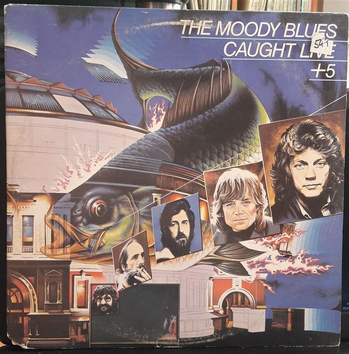 MOODY BLUES - CAUGHT LIVE+5 (1969) - 2.EL 2PLAK