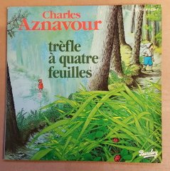 CHARLES AZNAVOUR - TREFLE A QUATRE FEUILLES / PAPA CALYPSO (1978) - 7'' 45 DEVİR 2.EL PLAK