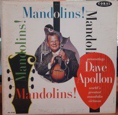 DAVE APOLLON - MANDOLINS! MANDOLINS!  - PLAK 2.EL
