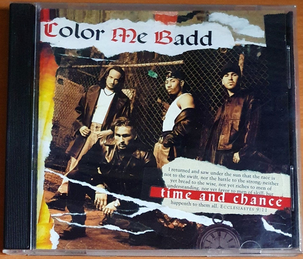 COLOR ME BADD - TIME AND CHANCE (1993) - CD 2.EL