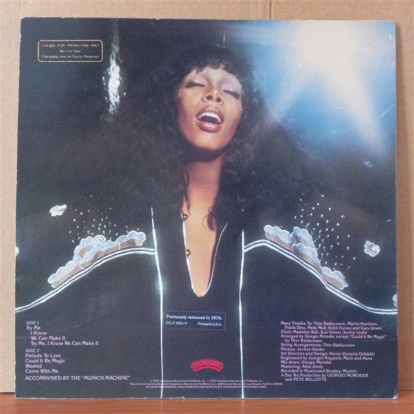 DONNA SUMMER – A LOVE TRILOGY (1976) - LP 2.EL PLAK