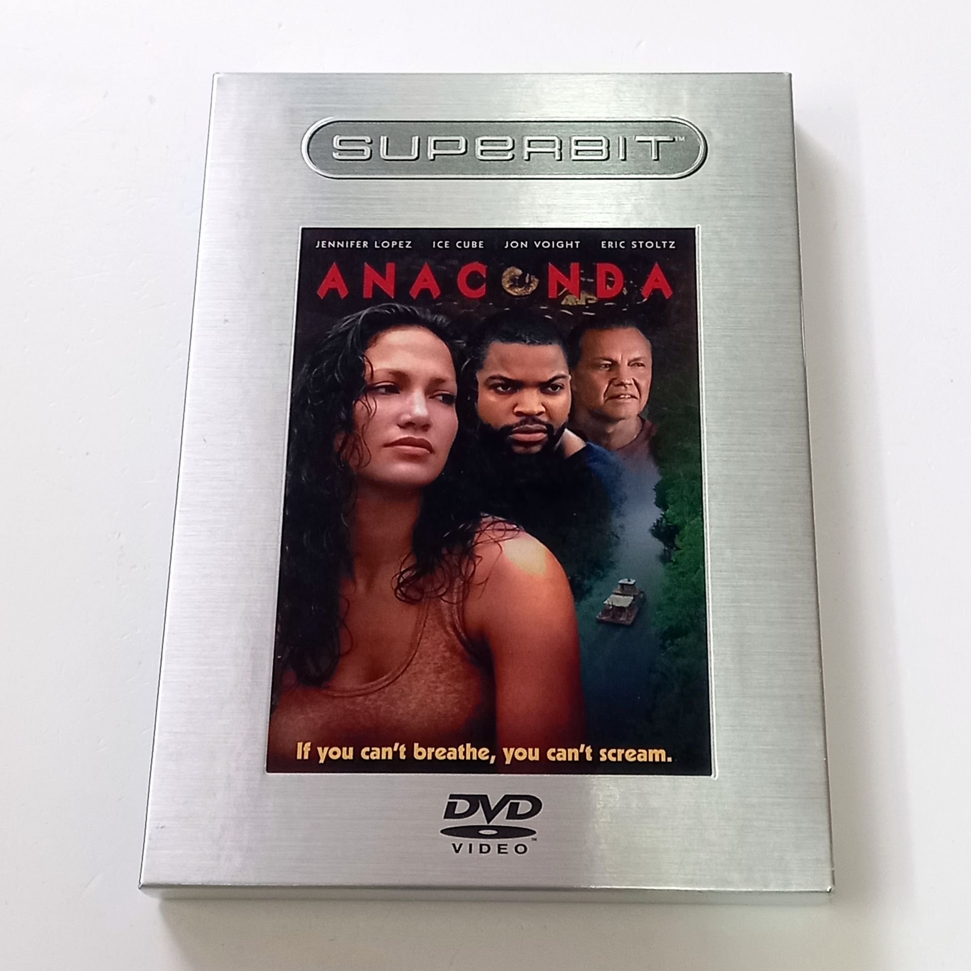 ANACONDA - JENNIFER LOPEZ, ICE CUBE, JON VOIGHT - YÖN.: LUIS LLOSA - DVD SUPERBIT COLLECTION SLIPCOVER 2.EL 1. BÖLGE TR ALTYAZI YOKTUR