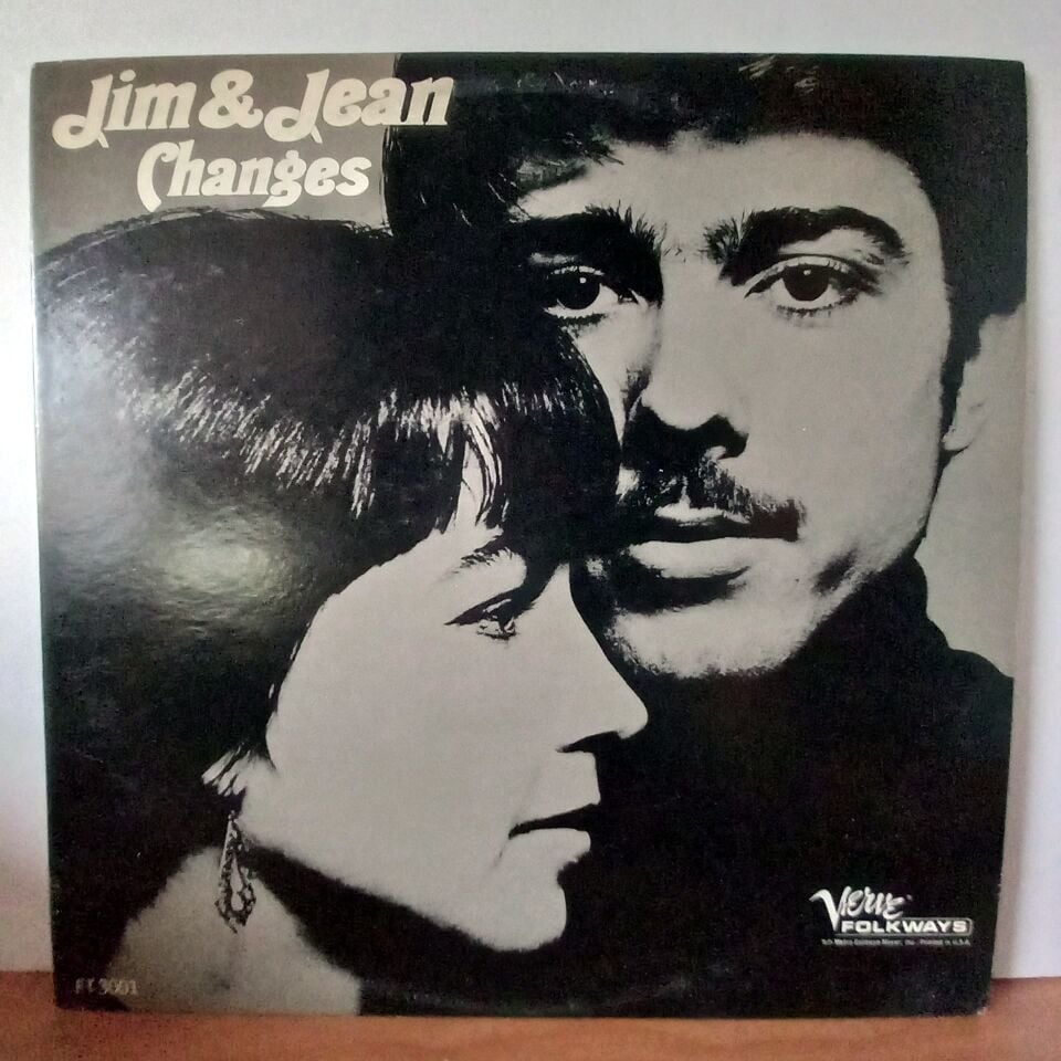 JIM & JEAN – CHANGES (1966) - LP 2.EL PLAK