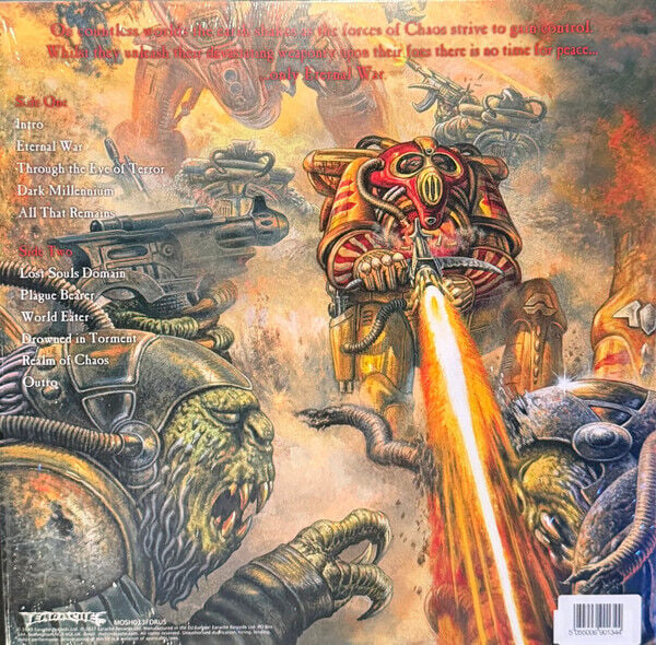 BOLT THROWER - REALM OF CHAOS (1989) - LP 2025 WHITE COLOURED EDITION SIFIR PLAK