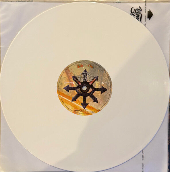 BOLT THROWER - REALM OF CHAOS (1989) - LP 2025 WHITE COLOURED EDITION SIFIR PLAK