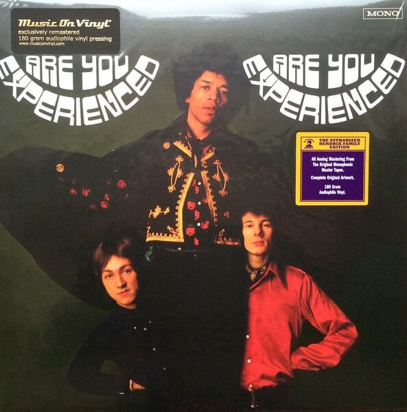 THE JIMI HENDRIX EXPERIENCE – ARE YOU EXPERIENCED (1967) - LP 2013 REMASTERED REISSUE 180GR VINYL SIFIR PLAK