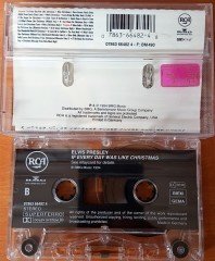 ELVIS PRESLEY - IF EVERY DAY WAS LIKE CHRISTMAS CASSETTE MADE IN GERMANY ''USED''