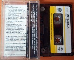 METALLICA - KILL 'EM ALL (1990) PLAKSAN CASSETTE MADE IN TURKEY ''USED'' PAPER LABEL