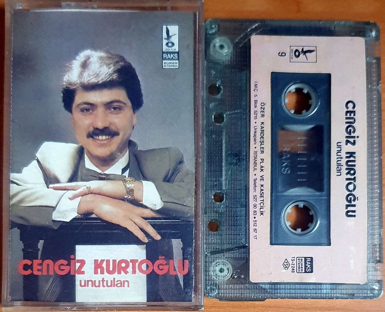 CENGİZ KURTOĞLU - UNUTULAN - KASET ÖZER KARDEŞLER 2.EL