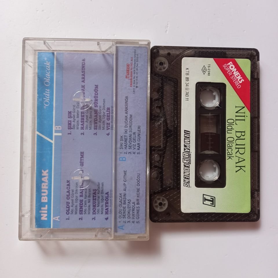 NİL BURAK - OLDU OLACAK (1989) - KASET 2.EL