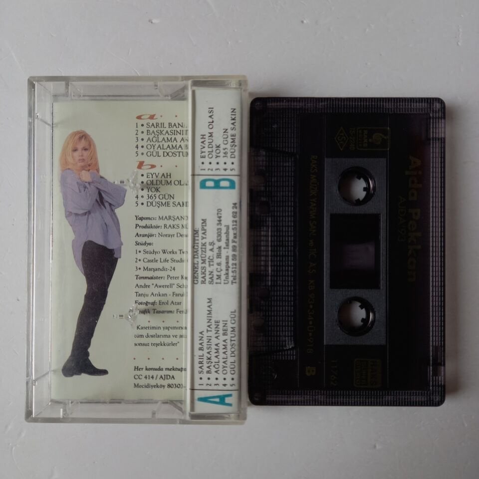AJDA PEKKAN - AJDA\'93 (1993) - KASET 2.EL