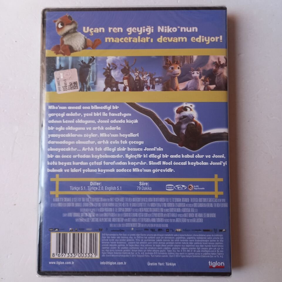 NIKO 2: KÜÇÜK KARDEŞ, TATLI BELA - DVD AMBALAJINDA SIFIR