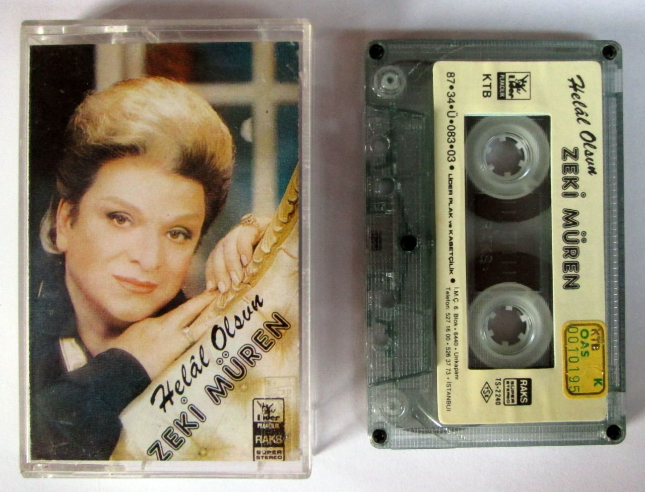 ZEKİ MÜREN - HELAL OLSUN - KASET 2.EL