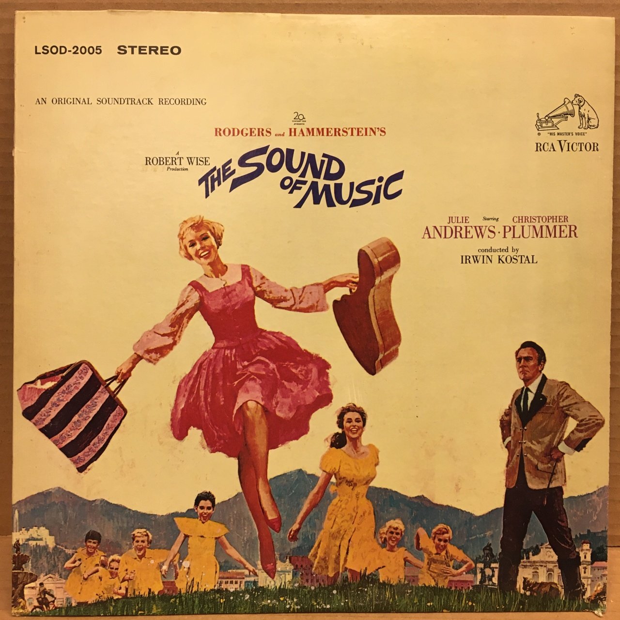 THE SOUND OF MUSIC SOUNDTRACK RODGERS & HAMMERSTEIN 2.EL PLAK