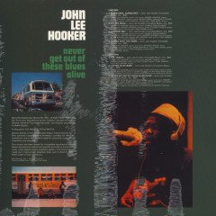 JOHN LEE HOOKER - NEVER GET OUT OF THESE BLUES (1972) - PLAK SIFIR