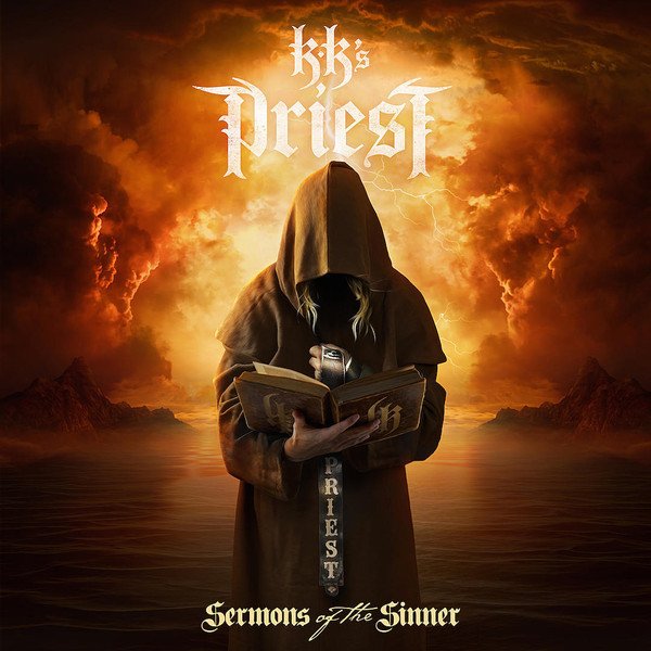 KK'S PRIEST – SERMONS OF THE SINNER (2021) - LP + CD THUNDERBOLT RED VINYL LTD EDITION SIFIR PLAK