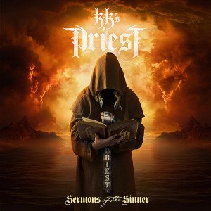 KK'S PRIEST – SERMONS OF THE SINNER (2021) - LP + CD THUNDERBOLT RED VINYL LTD EDITION SIFIR PLAK