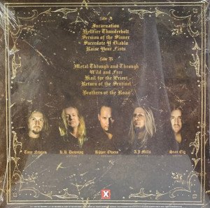 KK'S PRIEST – SERMONS OF THE SINNER (2021) - LP + CD THUNDERBOLT RED VINYL LTD EDITION SIFIR PLAK