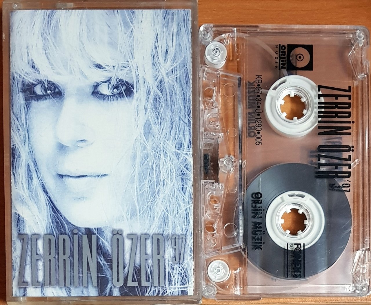ZERRİN ÖZER - ZERRİN ÖZER (1997) ORJİN MÜZİK KASET 2.EL