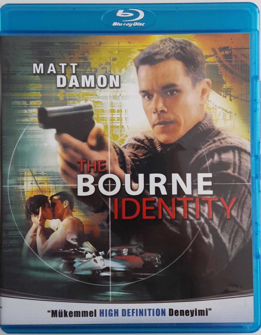 THE BOURNE IDENTITY - MATT DAMON - BLU-RAY 2.EL