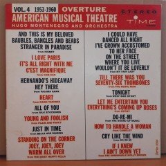 OVERTURE AMERICAN MUSICAL THEATRE VOL.4 1953-1960 - HUGO MONTENEGRO AND ORCHESTRA - LP 2.EL PLAK