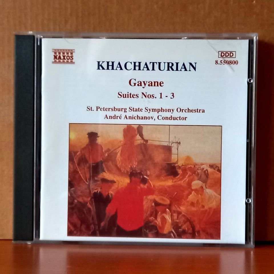 KHATCHATURIAN: GAYANE SUITES NOS. 1 - 3 / ST. PETERSBURG STATE SYMPHONY ORCHESTRA, ANDRE ANICHANOV (1994) - CD 2.EL