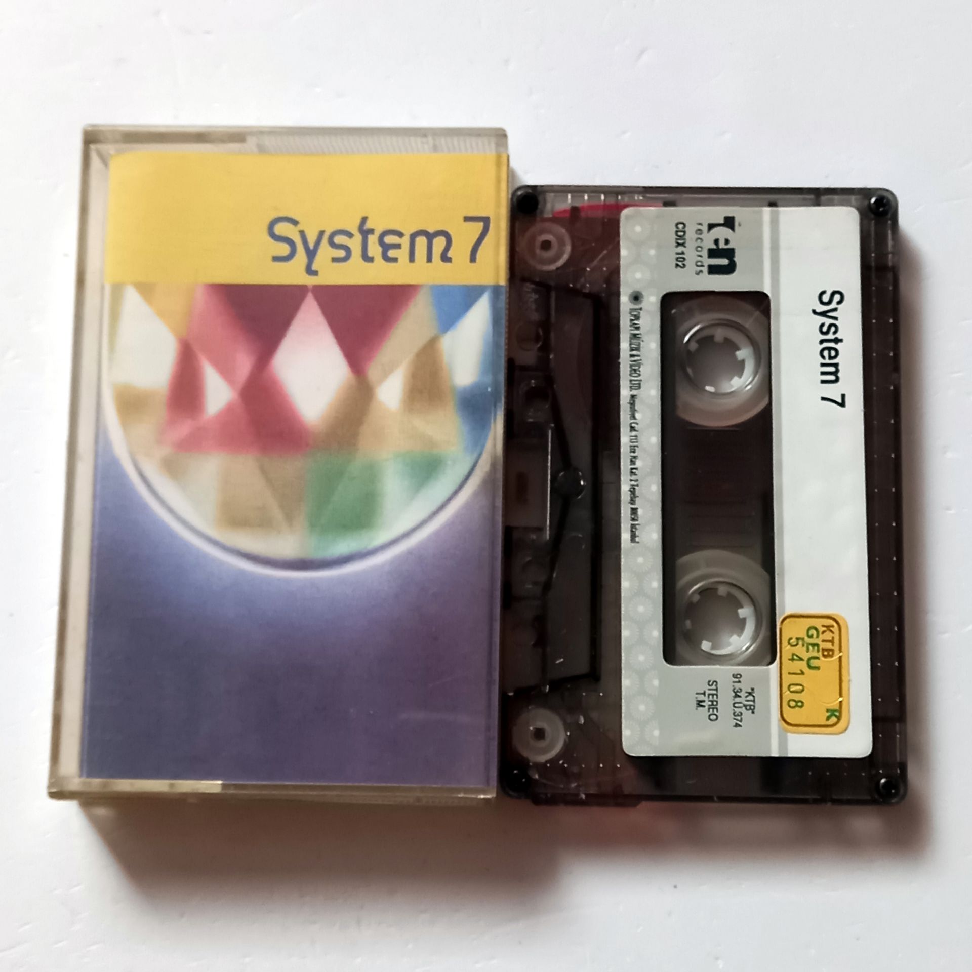 SYSTEM 7 – SYSTEM 7 (1991) - KASET 2.EL