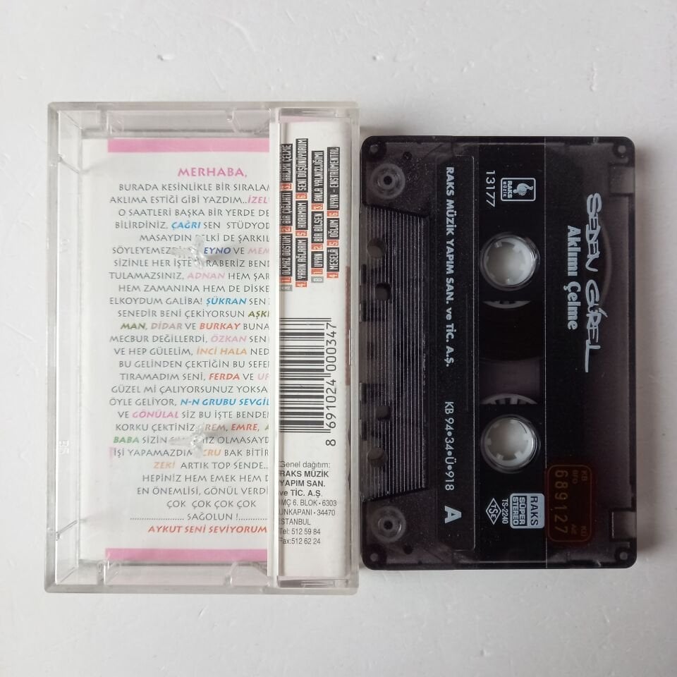 SEDEN GÜREL - AKLIMI ÇELME (1994) - KASET 2.EL