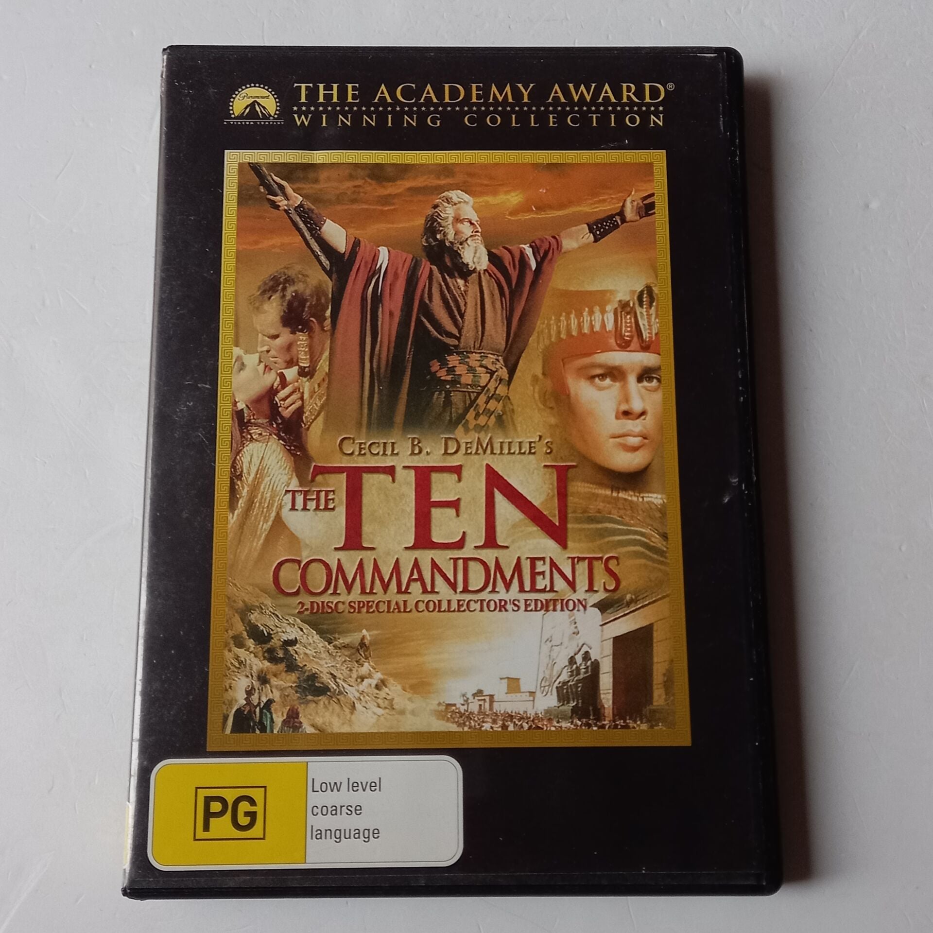 THE TEN COMMANDMENTS - 2DVD 2.EL