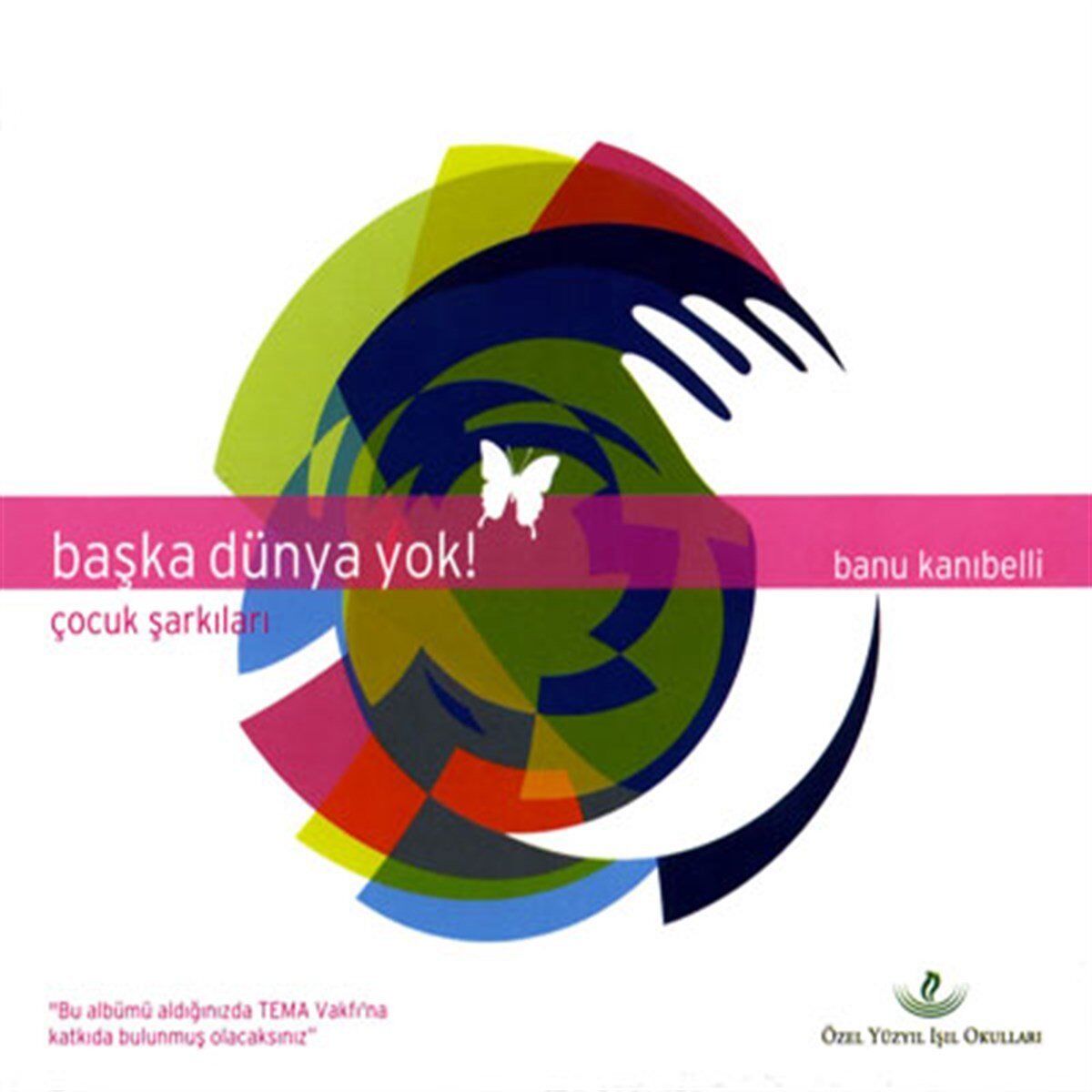 BANU KANIBELLİ - BAŞKA DÜNYA YOK / ÇOCUK ŞARKILARI (2006) - CD AMBALAJINDA SIFIR