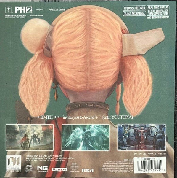 BRING ME THE HORIZON - POST HUMAN NEX GEN (2024) - LP STANDART BLACK VINYL EDITION SIFIR PLAK