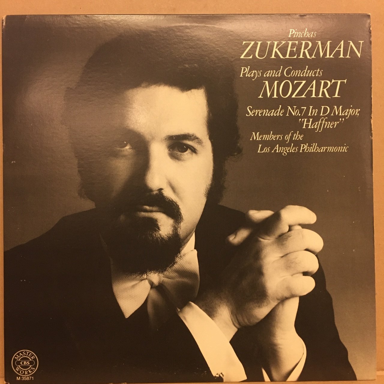PINCHAS ZUKERMAN PLAYS AND CONDUCTS MOZART SERENADE NO.7 1980 2.EL PLAK