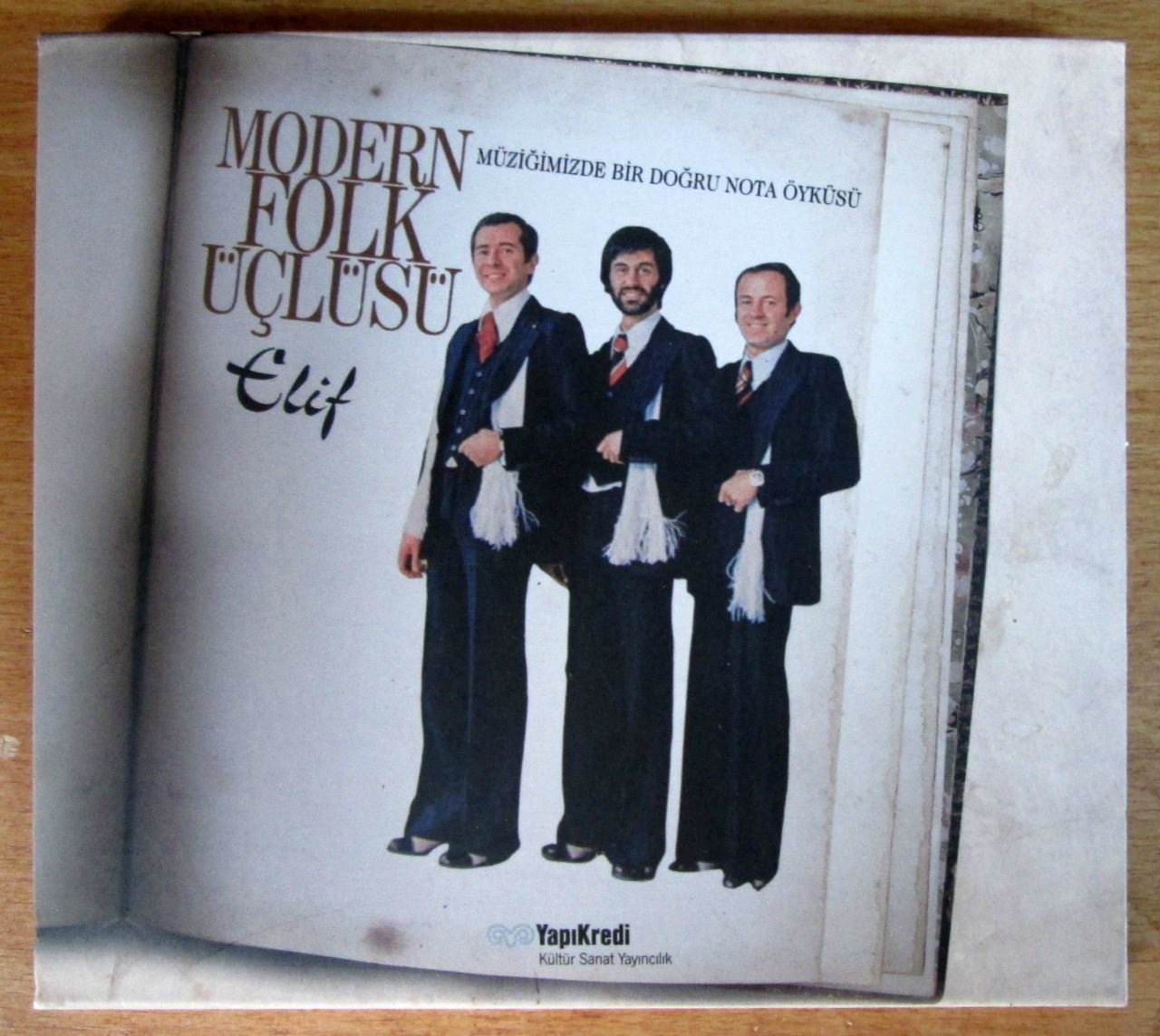MODERN FOLK ÜÇLÜSÜ - ELİF (2011) - CD YAPI KREDİ /TFM 2.EL
