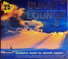 SUNSET LOUNGE 3 / FINEST CHILLOUT & AMBIENT TUNES (2011) ARTIST MUSIC CD SIFIR