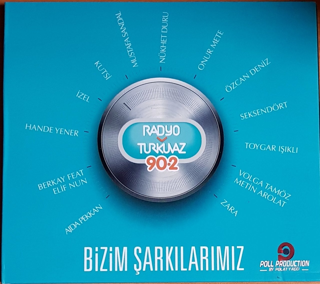 RADYO TURKUVAZ 90.2 / BİZİM ŞARKILARIMIZ / HANDE YENER, KUTSİ, AJDA PEKKAN, ZARA, ÖZCAN DENİZ, İZEL CD 2.EL