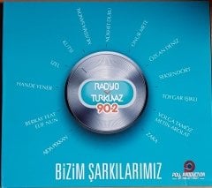 RADYO TURKUVAZ 90.2 / BİZİM ŞARKILARIMIZ / HANDE YENER, KUTSİ, AJDA PEKKAN, ZARA, ÖZCAN DENİZ, İZEL CD 2.EL