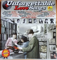 UNFORGETTABLE LOVE SONGS / ELVIS PRESLEY, DEAN MARTIN, PERCY SLEDGE, FRANK SINATRA, NAT KING COLE, SAM COOKE, KENNY ROGERS (2011) - 3CD LUXURY MULTIMEDIA 2.EL