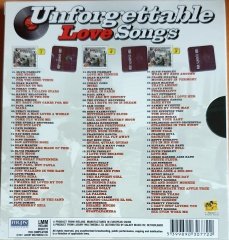UNFORGETTABLE LOVE SONGS / ELVIS PRESLEY, DEAN MARTIN, PERCY SLEDGE, FRANK SINATRA, NAT KING COLE, SAM COOKE, KENNY ROGERS (2011) - 3CD LUXURY MULTIMEDIA 2.EL