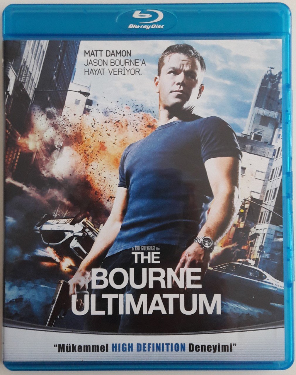 THE BOURNE ULTIMATUM - MATT DAMON - BLU-RAY 2.EL
