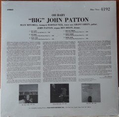 BIG JOHN PATTON - OH BABY! (1965) - PLAK SIFIR