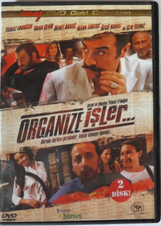 ORGANİZE İŞLER - YILMAZ ERDOĞAN - DEMET AKBAĞ - CEM YILMAZ - TOLGA ÇEVİK - ÖZGÜ NAMAL - 2DVD 2.EL