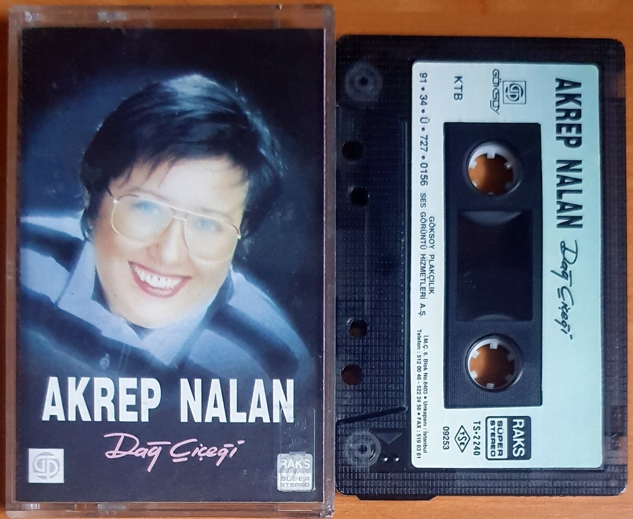 AKREP NALAN - DAĞ ÇİÇEĞİ (1991) - KASET GÖKSOY 2.EL