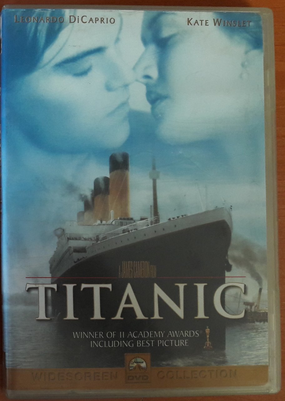 TITANIC - LEONARDO DiCAPRIO - KATE WINSLET - JAMES CAMERON - DVD 2.EL 1. BÖLGE TR ALTYAZI YOKTUR