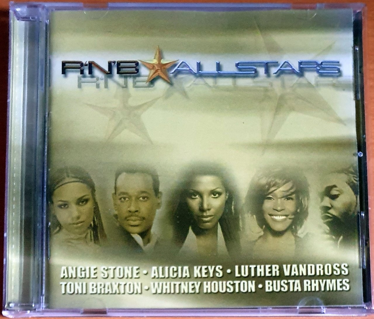 RNB ALLSTARS / ANGIE STONE, ALICIA KEYS, LUTHER VANDROSS, WHITNEY HOUSTON, BUSTA RHYMES, MONICA (2003) - CD 2.EL