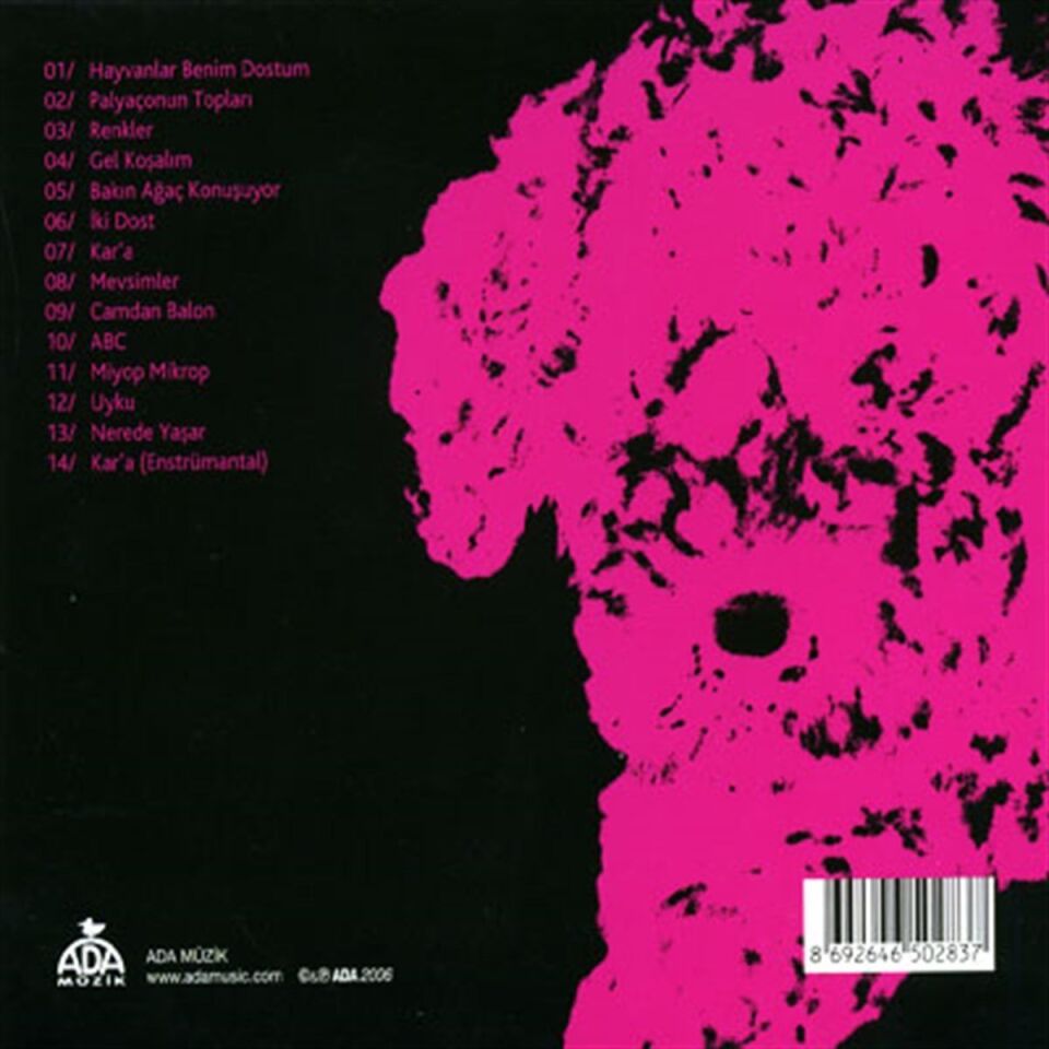 BANU KANIBELLİ - KAR'A / ÇOCUK ŞARKILARI (2006) - CD AMBALAJINDA SIFIR