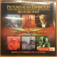MUSSORGSKY PICTURES AT AN EXHIBITION / RAVEL LE TOMBEAU.. 1980 SIFIR PLAK