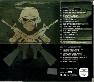 IRON MAIDEN - A MATTER OF LIFE AND DEATH (2006) CD+DVD LIMITED EDITION 2.EL