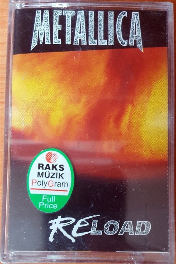 METALLICA - RELOAD CASSETTE MADE IN TURKEY ''NEW''