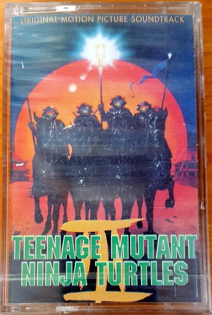 TEENAGE MUTANT NINJA TURTLES III - SOUNDTRACK (1993) KENT CASSETTE MADE IN TURKEY ''NEW''