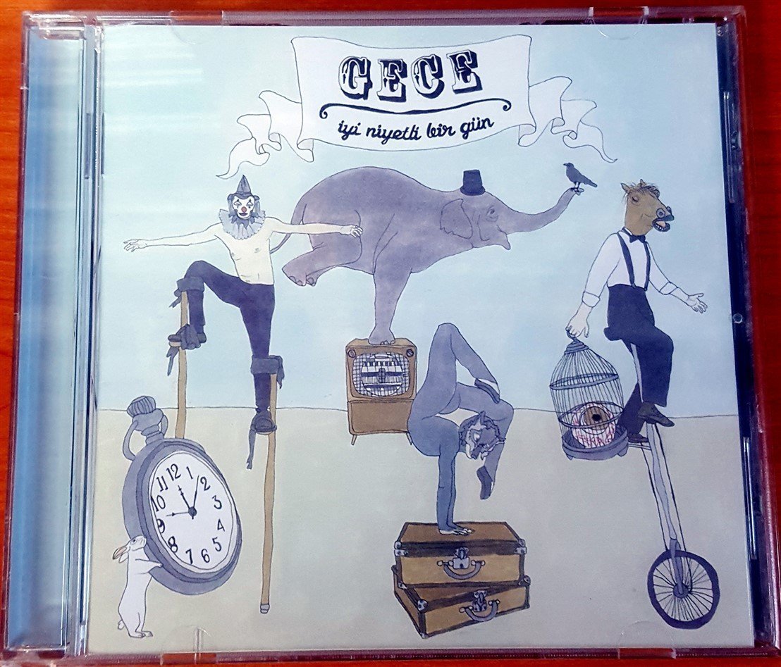 GECE - İYİ NİYETLİ BİR GÜN CD 2.EL